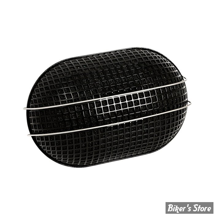 FILTRE A AIR SANS MONTAGE - NID D'ABEILLE OVAL - KEIHIN CV / INJECTION DELPHI - NOIR