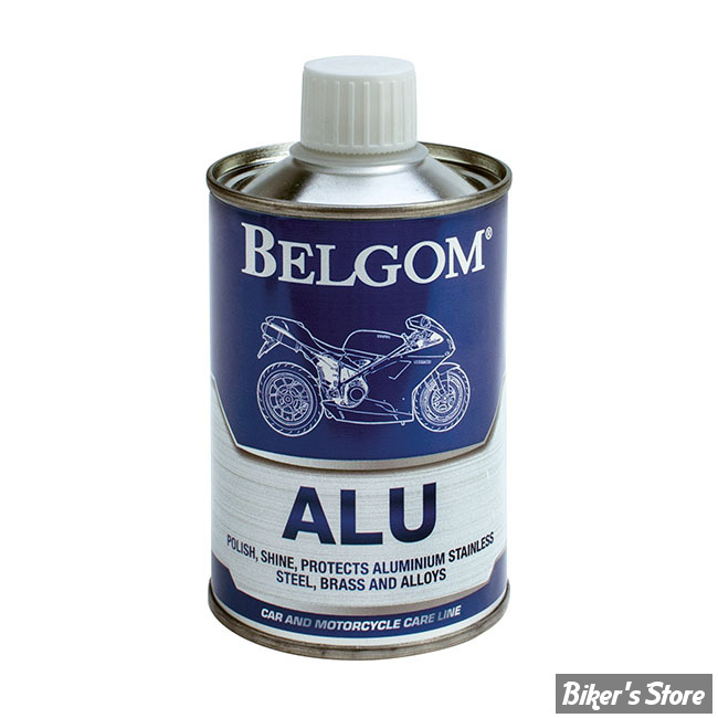 BELGOM - Pack Belgom Alu et Chromes - 250ml - Parfait pour  Faire Briller L'aluminium / Le Cuivre et L'inox - Polissage Doux et Sans  Rayures