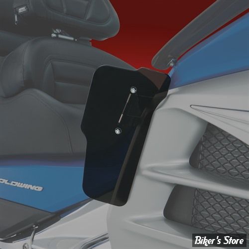 DEFLECTEURS D'AIR INFÉRIEUR - SHOW CHROME / BIG BIKE PARTS - HONDA GOLDWING 01/17  -SMOKE LOWER WIND DEFLECTOR - FUMÉ  - 52-865L