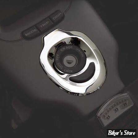 PLAQUE / ENJOLIVEUR DE CLÉ - SHOW CHROME - HONDA GOLDWING GL1800 2001/2005 - KEY ACCENT - CHROME - 52-758