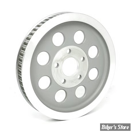 - 65 DENTS / 1 1/2" - POULIE ARRIÈRE - OEM 40311-94 / 40312-94 - BIGTWIN 84/99 -  TYPE OEM - SILVER - V-TWIN