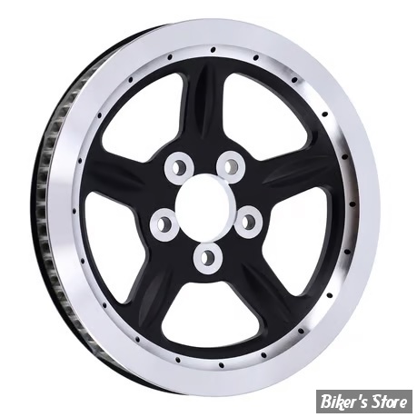 - 68 DENTS / 1" - POULIE ARRIÈRE - OEM 40352-07 - SPORTSTER 07/10 -  OEM TYPE - NOIR - MCS