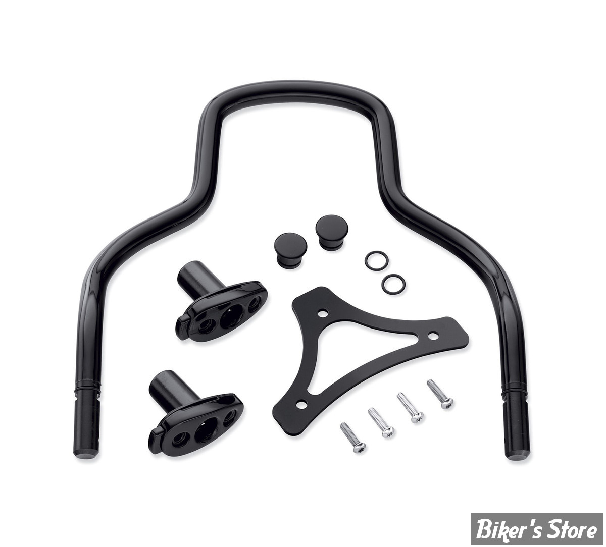  - KIT SISSY BAR DETACHABLE - TOURING FREEWHEELER 2015UP - OEM 52300415 - NOIR BRILLANT - HD