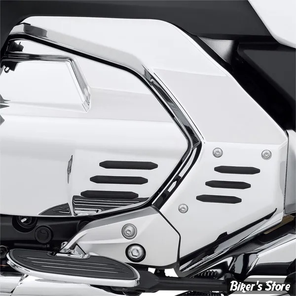 CACHES / CARTERS MOTEUR LATÉRAUX - SHOW CHROME / BIG BIKE PARTS - HONDA GOLDWING GL1800 - FRAME COVERS - CHROME - 52-962