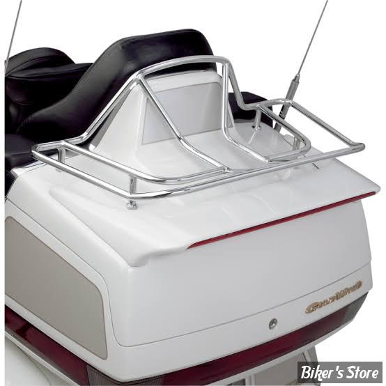 PORTE BAGAGES DE TOP-CASE - SHOW CHROME / BIG BIKE PARTS - HONDA GOLDWING  - DELUXE TRUNK LUGGAGE RACK - 52-610