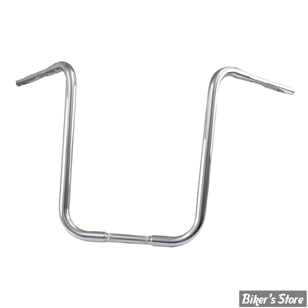 GUIDON 32MM SUR RISERS 25.40MM / GUIDON APEHANGER - HAUTEUR : 50,80CM / 20" - BURLY BRAND - 1.25" Gorilla Apes - CHROME - B28-317T