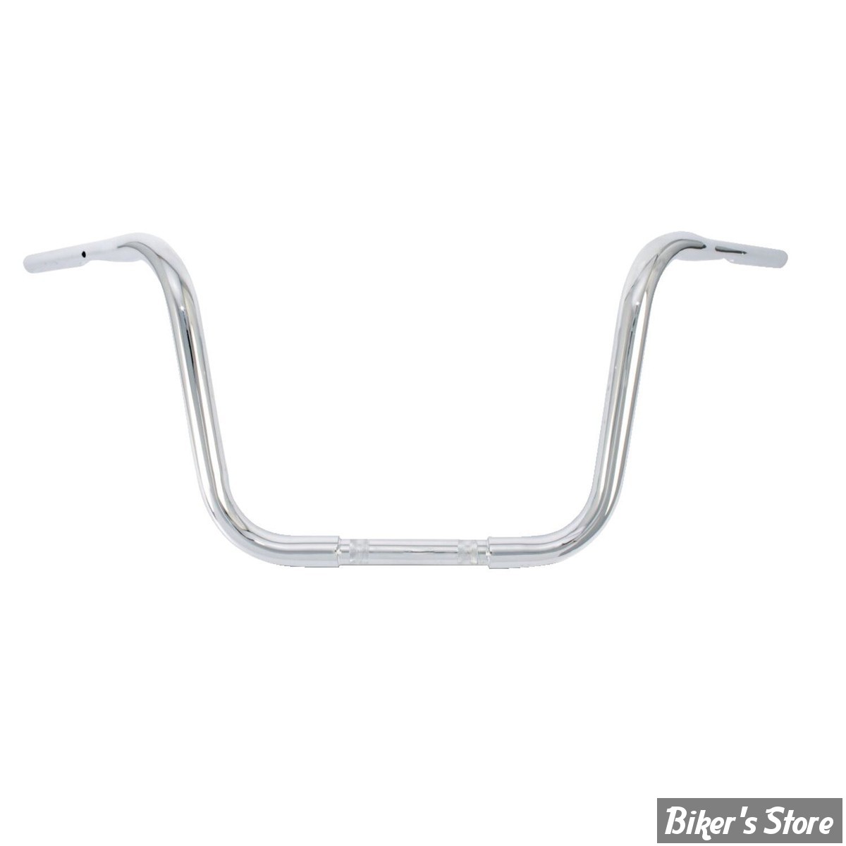 GUIDON 32MM SUR RISERS 25.40MM / GUIDON APEHANGER - HAUTEUR : 30,40CM / 12" - BURLY BRAND - 1.25" Gorilla Apes - CHROME - B12-1501C