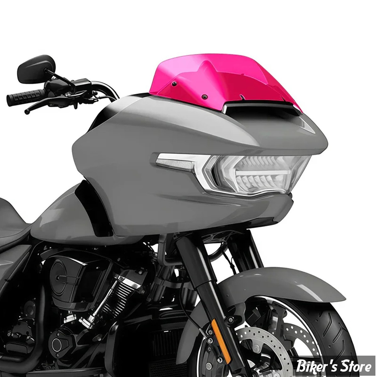 PARE BRISE - FLTRXSE 2023UP / FLTRX 2024UP - HAUTEUR 20.30CM / 8" - ZODIAC - SHARKNOSE -  COULEUR : ROSE - 775339