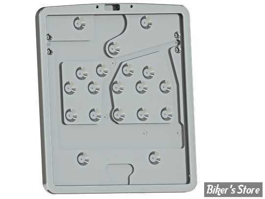 FRANCE - SUPPORT DE PLAQUE 210 X 130 MM - THUNDERBIKE - 210 X 130 MM - FINITION :  POLI - 28-98-490