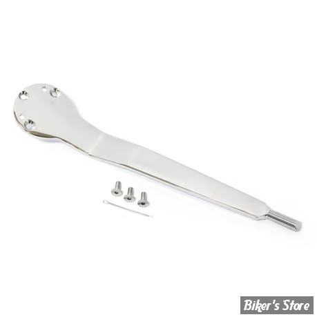 LEVIER DE SELECTEUR MANUEL A CLIQUET -  BIGTWIN 52/E79 - JOCKEY SHIFT LEVER - SELECTION : RATCHET - CHROME