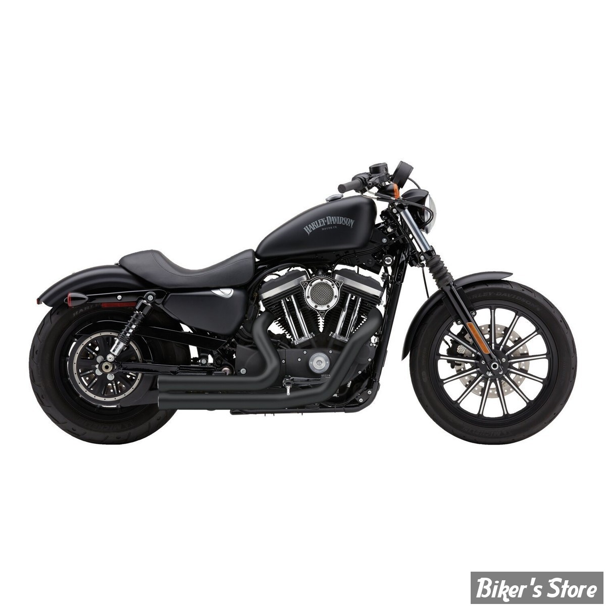 ECHAPPEMENT COBRA - SPEEDSTER SHORT 909 - SPORTSTER 14UP - NOIR - 6705B