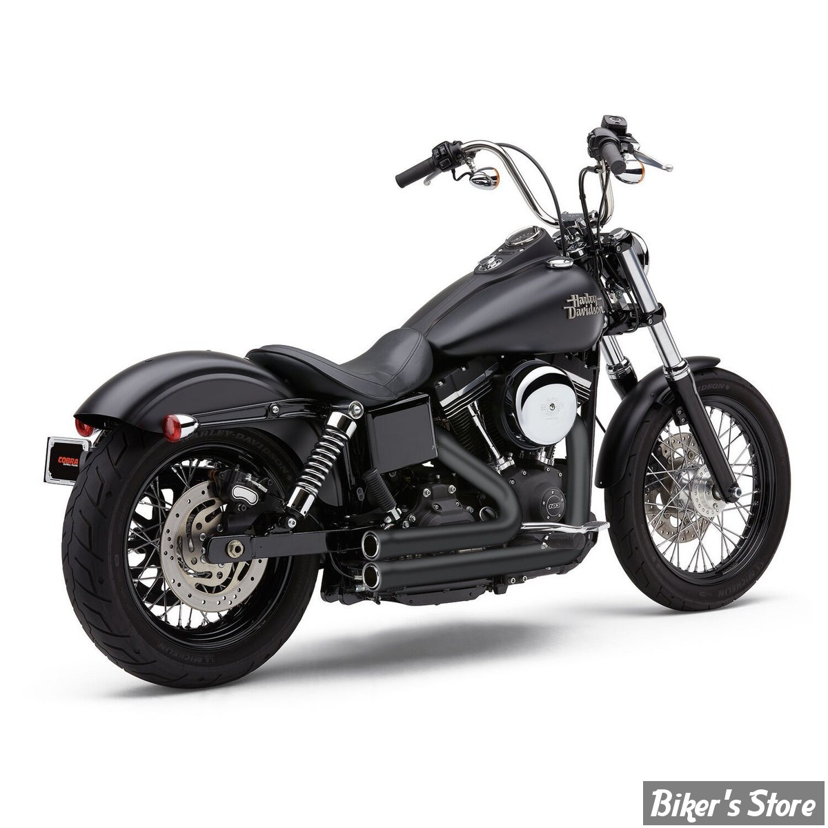 ECHAPPEMENT COBRA - SPEEDSTER 909 - DYNA 06/11 - NOIR - 6709B