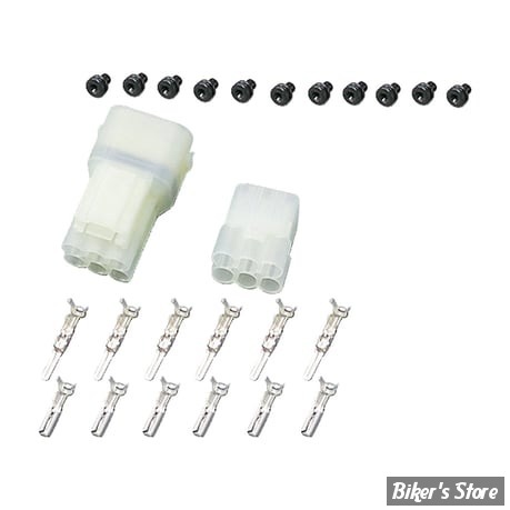 PRISE TYPE HM waterproof connector kit- 6 BROCHES 