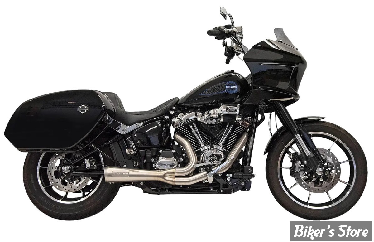 ECHAPPEMENT - BASSANI - SOFTAIL FXLRST / FXRST / FLHC 2025UP - 2 EN 1 THE RIPPER - INOX - 1S79SS