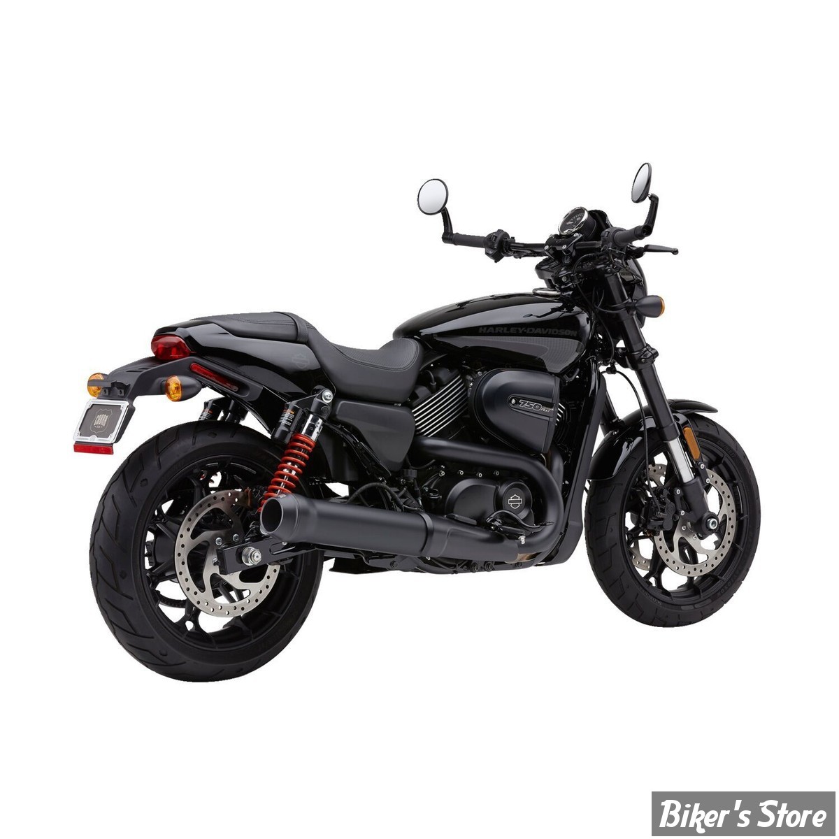 SILENCIEUX - COBRA - El Diablo 4" slip-on muffler - XG750A 17/20 - NOIR - 6511B