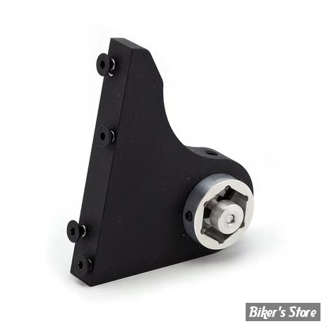 SUPPORT DE PLAQUE LATERALE - SOFTAIL M8 2018UP : SUPPORT SPÉCIFIQUE - NOIR - 0593B
