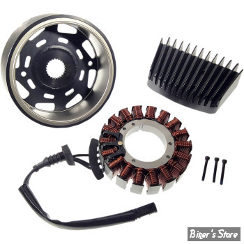 SYSTEME DE CHARGE - TOURING M8 2017UP - DRAG SPECIALTIES - REGULATEUR NOIR- 2112-1516