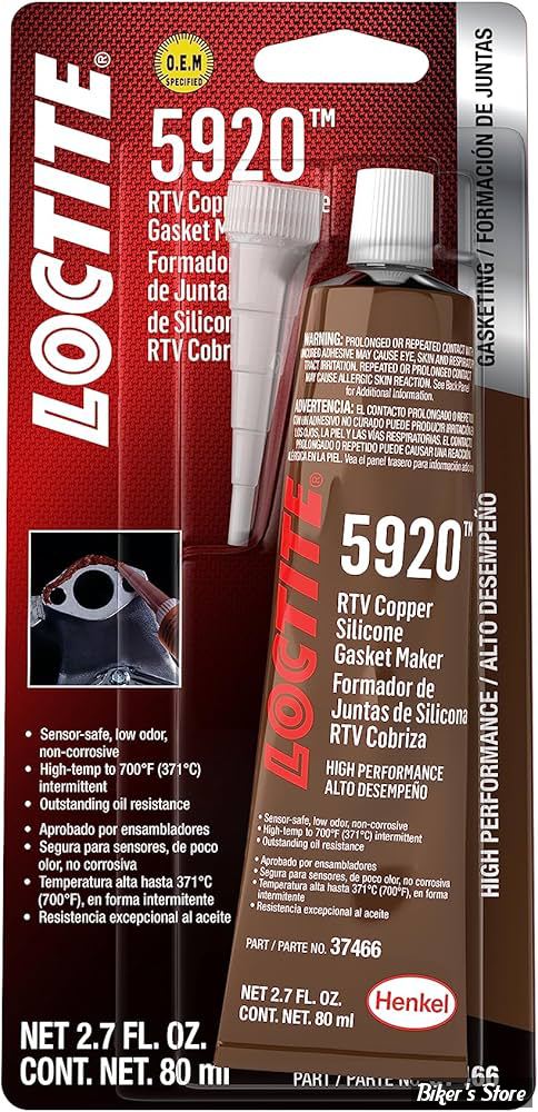 PATE A JOINT - LOCTITE - 5920 - Loctite 5920 copper silicone - 80ML - 2061258