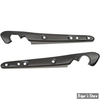 ECLATE O - PIECE N° 04 - JEU DE SABRES - SPORTSTER 04UP - OEM 60203-06 / 30204-06 - TYPE ORIGINE - NOIR - DRAG SPECIALTIES