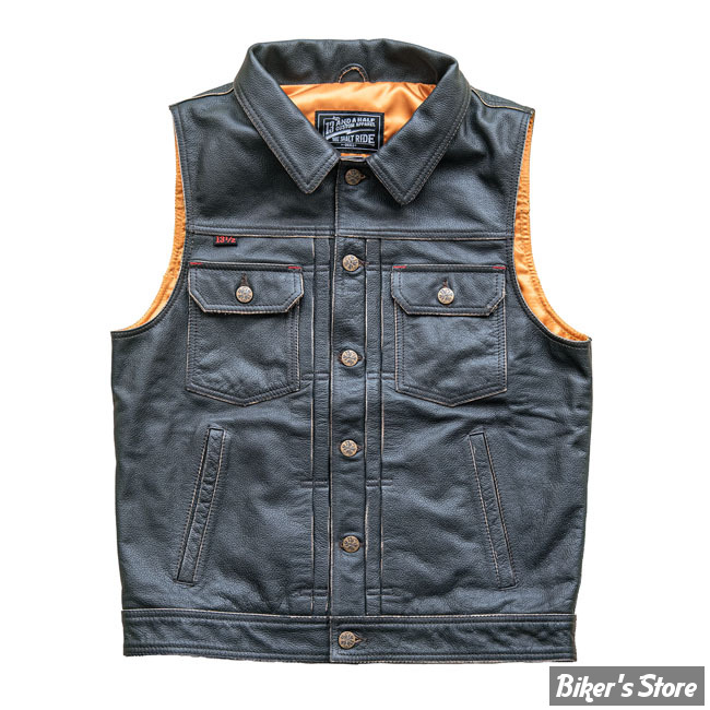 GILET SANS MANCHE - 13 1/2 - BLOOD-MOON - NOIR - TAILLE 4XL