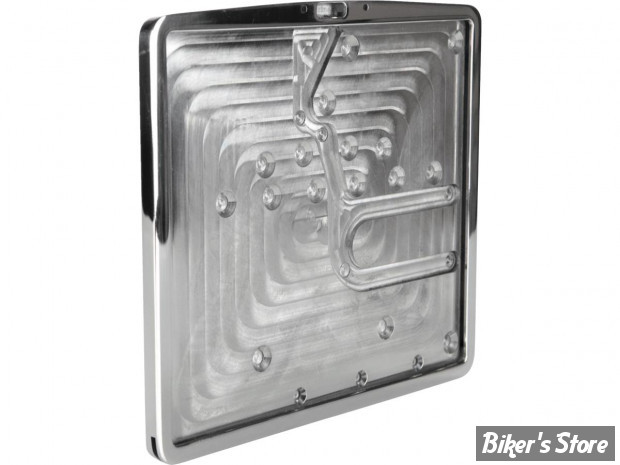 SWITZERLAND - CADRE / CHASSIS DE PLAQUE 180 X 140 MM - THUNDERBIKE - FINITION :  POLI - 28-98-130