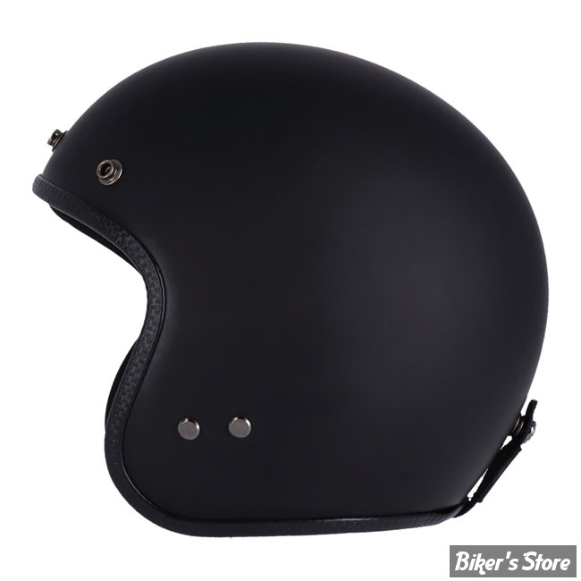 Casque Moto Jet Astone Mini 66 Homologué CE – Taille XL, Noir Mat – écran Solaire Intégré, Intérieur Lavable