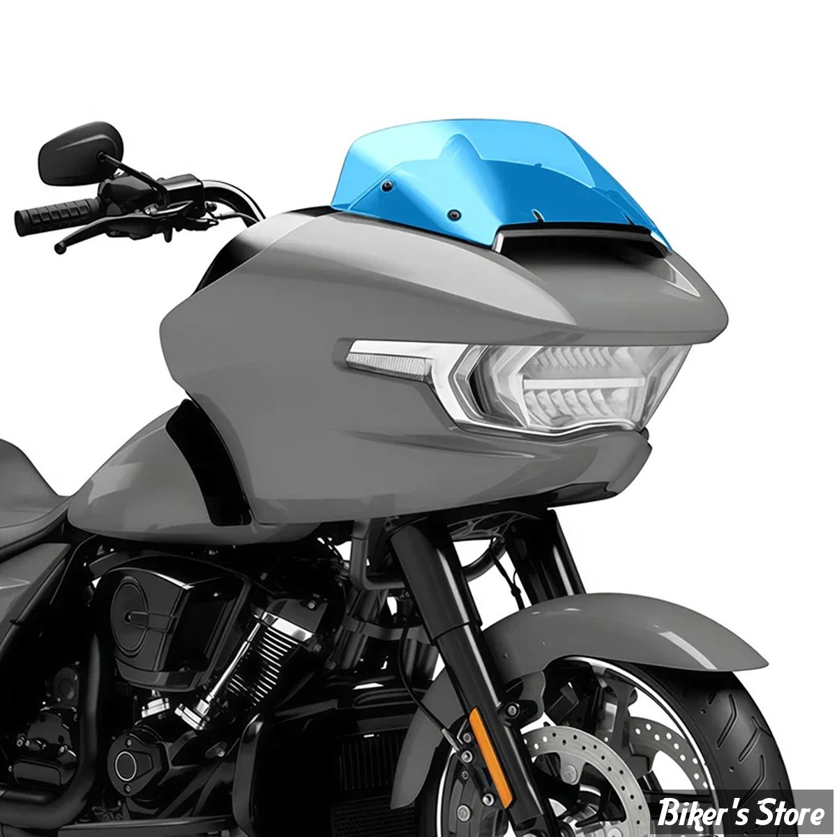 PARE BRISE - FLTRXSE 2023UP / FLTRX 2024UP - HAUTEUR 20.30CM / 8" - ZODIAC - SHARKNOSE -  COULEUR : BLEU - 775336