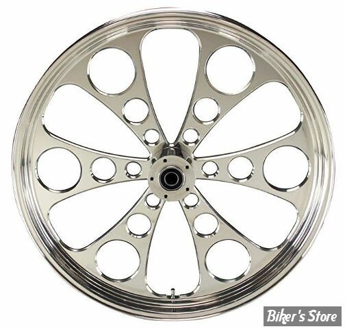 21 x 2.15 - ROUE ULTIMA ALUMINIUM - APPLICATION CUSTOM AXE 1" - KOOL KAT - D-F - KOOL KAT Front Wheel  - POLI - 37-601