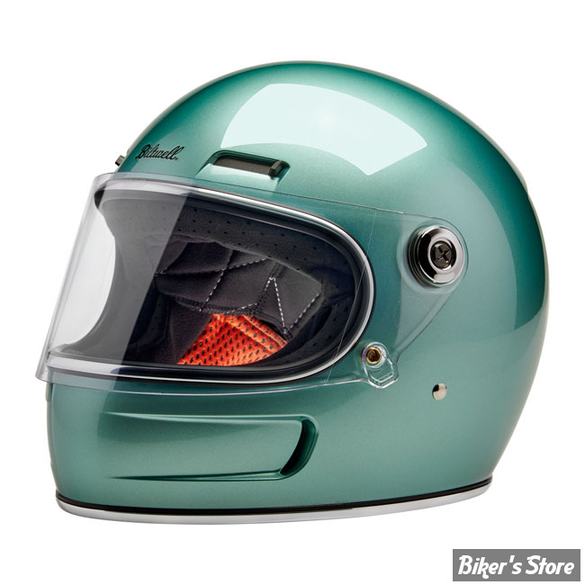 CASQUE INTEGRAL - BILTWELL - GRINGO SV / ECE R22.06 - ECUME METALLISEE / METALIC SEA FOAM - TAILLE S