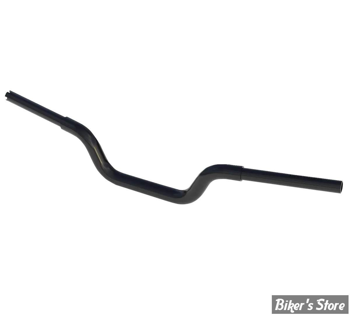 - GUIDON 32mm SUR RISERS 32MM - HAUTEUR : 10.00 CM / 4" - MAGNUM - MACH MOTO HANDLEBAR - NOIR BRILLANT - 4HB-1104