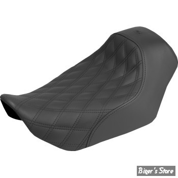 SELLE SADDLEMEN - NIGHTSTER RH975 / RH975 S  22UP - SEAT RENEGADE LS - NOIR / COUTURES: NOIR - 822-11-002LS