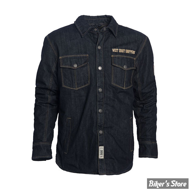 VESTE - WCC - RINDING - OG DENIM - JEAN'S BRUT - TAILLE L