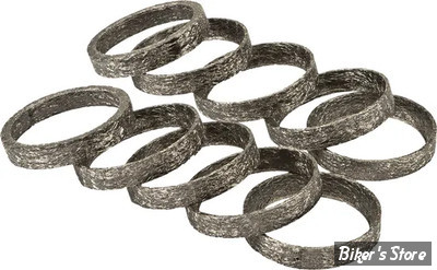 JOINT D ECHAPPEMENT - BIGTWIN 84UP / SPORTSTER 86/17 / XR1200 08/12 - OEM 65324-83A / 65324-83 - CONIQUE - COMETIC - C9288 - LES 10 PIÈCES