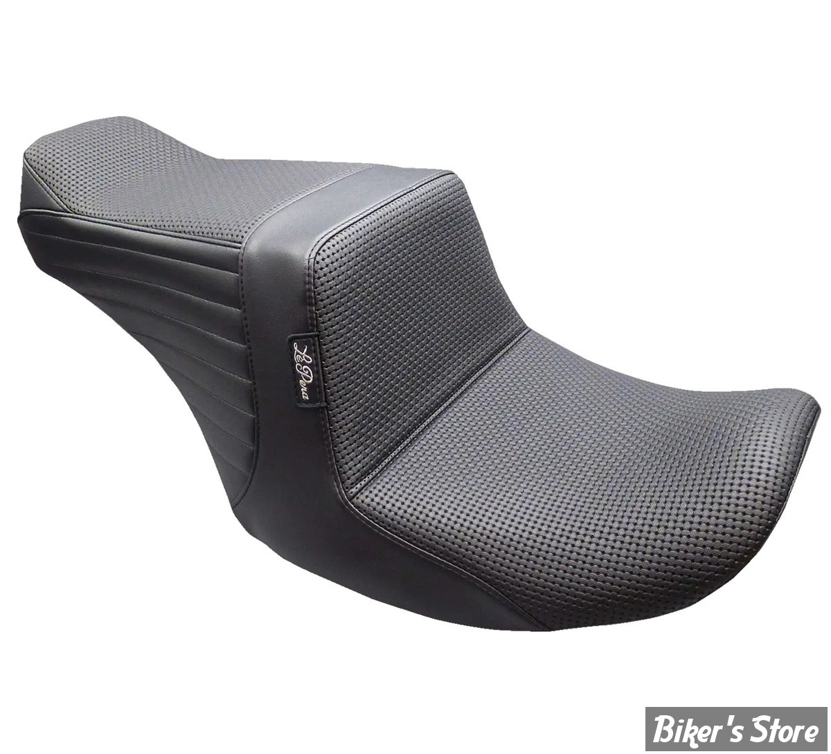 - SELLE LE PERA - TAILWHIP UP FRONT SEAT - TOURING 2023UP - BASKET WEAVE - NOIR / COUTURES : NOIR - LVU-587BW