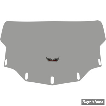 PARE BRISE - GOLDWING GL1500 88/00 - SLIP STREAMER - Replacement Fairing Windshield - HAUTEUR : 33.00 CM / 13" - Euro Shorty - COULEUR : INCOLORE - S-166SH