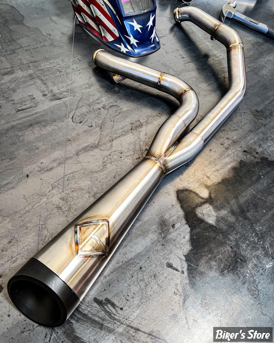 - ECHAPPEMENT - SP CONCEPTS EXHAUST SYSTEM - DYNA 06/17 - CUT BACK - INOX - SPC-3-002