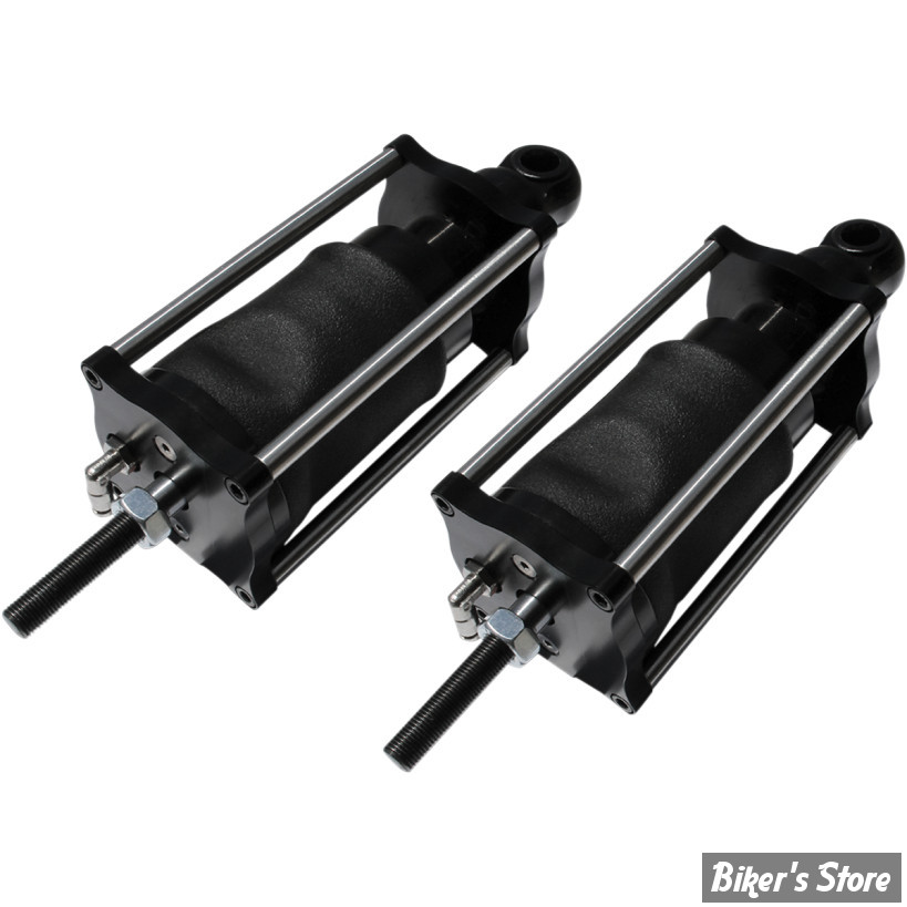 KIT SUSPENSIONS PNEUMATIQUES - LEGEND AIR AERO - SOFTAIL 00/17 - NOIR-1311-0145-