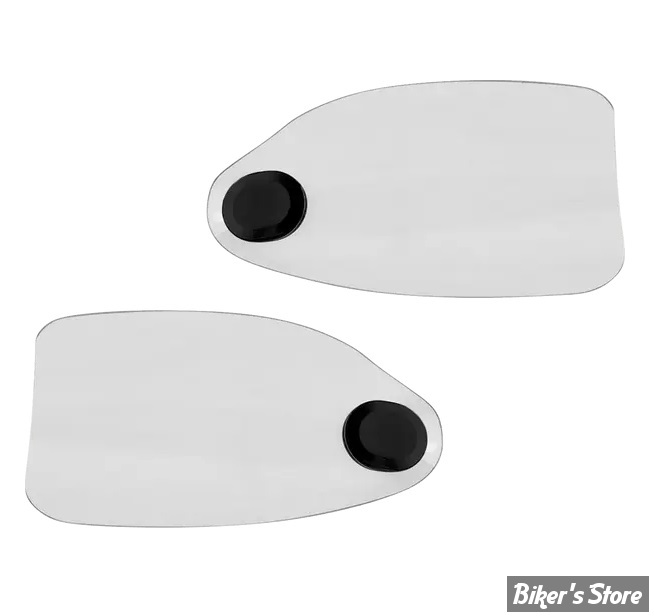 - DEFLECTEURS POUR MAINS - KLOCK WERKS - Flare® Handguards - FLHXSE / FLTRXSE 2023UP - TRANSPARENT - KWS-01-0121-23