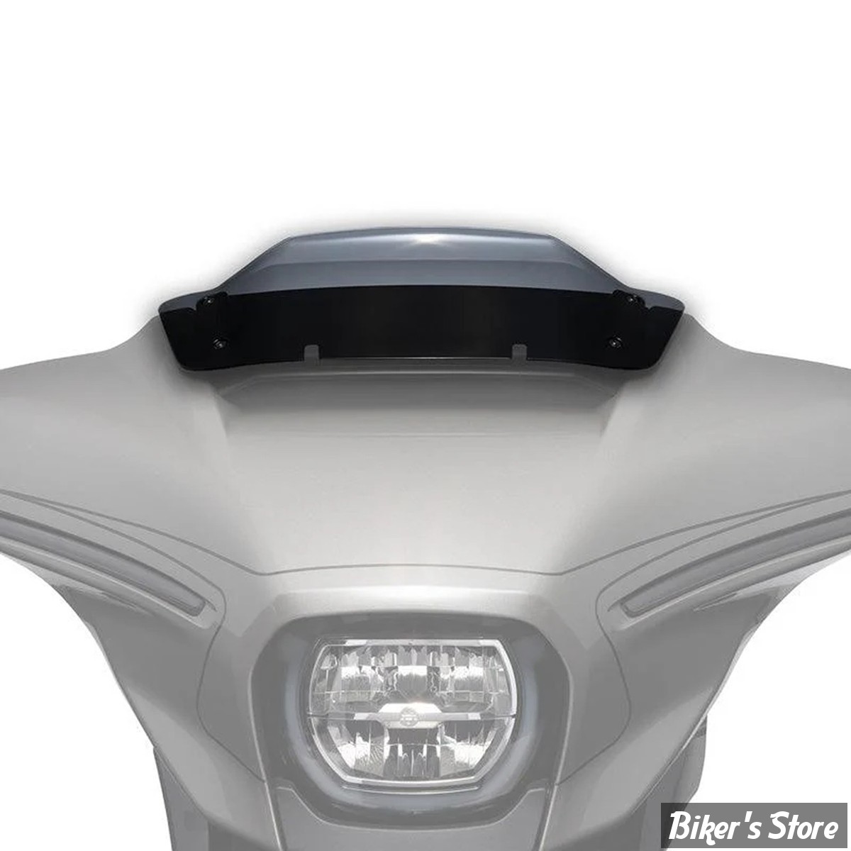 PARE BRISE -  ZODIAC - FLHX / FLHXSE 2023UP - PARE-BRISE POUR CARENAGES BATWING - HAUTEUR :  7" / 17.80CM - COULEUR : FUME