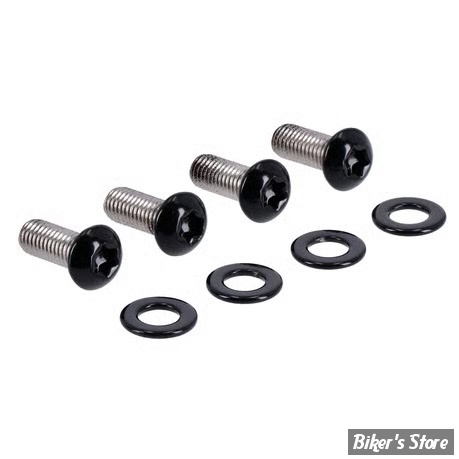 ECLATE O - PIECE N° 05 - KIT VISSERIE DE SABRES - RH975 2022UP - OEM 10200867 - Screws4Bikes - NOIR BRILLANT - FS.HD.6.SW
