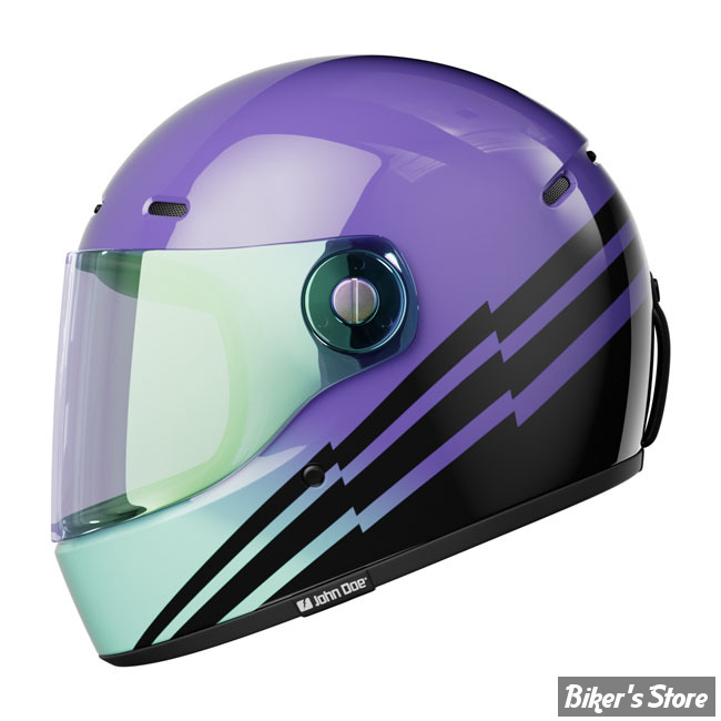 CASQUE INTEGRAL - JOHN DOE - JD ONE / ECE R22.06 - SPECTRAL PURPLE - TAILLE S