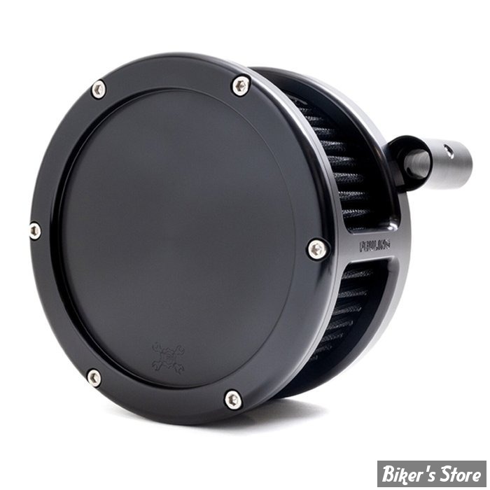 FILTRE A AIR FEULING - BIGTWIN 84/99 - STANDARD BA AIR CLEANER KIT - SOLID COVER - FILTRE NOIR / NOIR - 5563