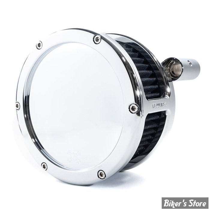 FILTRE A AIR FEULING - BIGTWIN 84/99 - STANDARD BA AIR CLEANER KIT - STANDARD BA AIR CLEANER KIT - SOLID COVER - FILTRE NOIR / CHROME - 5567