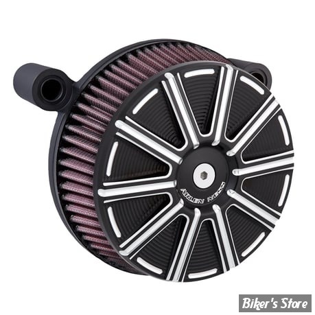 FILTRE A AIR A.NESS - BT93/99 - STAGE 1 - BIG SUCKER - FILTRE ROUGE STANDARD - 10 GAUGE - NOIR - 18-292