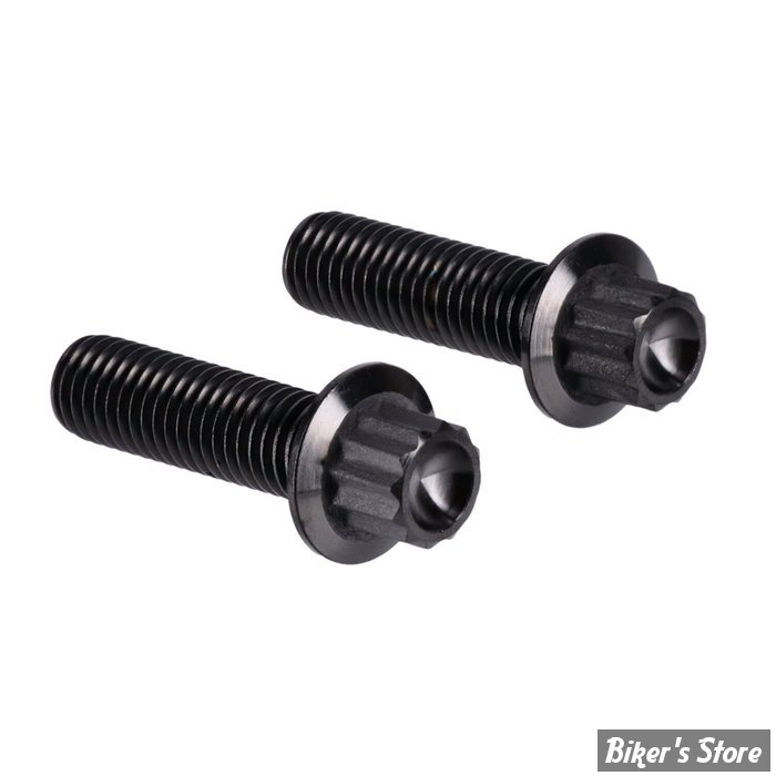 ECLATE G - PIECE N° 06 - KIT VISSERIE D ETRIER DE FREIN - OEM 44160-00 - Screws4Bikes - TITANE NOIR - BR.HD.1.T.sw