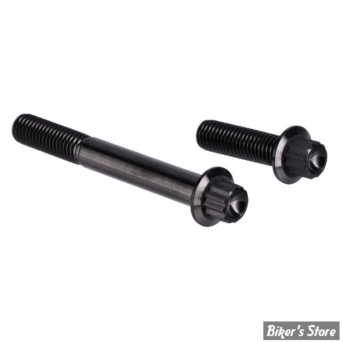 ECLATE G - PIECE N° 05 / 06 - KIT VISSERIE D ETRIER DE FREIN - OEM 44160-00 / 44163-00 - Screws4Bikes -  NOIR - BR.HD.2.T.sw