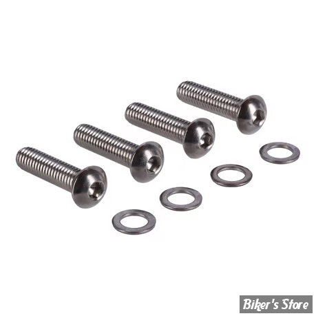 ECLATE O - PIECE N° 05 - KIT VISSERIE DE SABRES - SOFTAIL 07/17 - OEM 3056 - Screws4Bikes - INOX POLI - FS.HD.1.swm