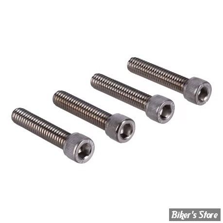VISSERIE DE PLATINE DE RISERS - OEM 4816A - 5/16-18 X 1 1/2" UNC - SCREWS4BIKES - INOX POLI - LK.HD.5.swm