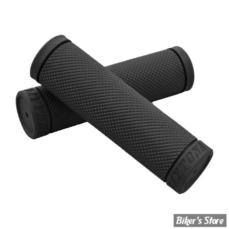 POIGNEES CAOUTCHOUC - ∅ 1" / 25,40MM - DAYTONA - BASE - NOIR - 709126