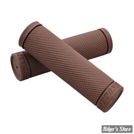 POIGNEES CAOUTCHOUC - ∅ 1" / 25,40MM - DAYTONA - BASE - MARRON - 709127